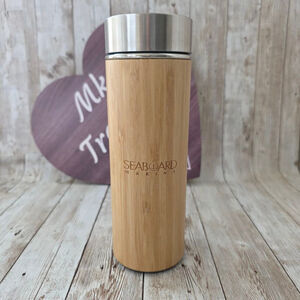 Seaboard Marine Tumbler Brown Silver